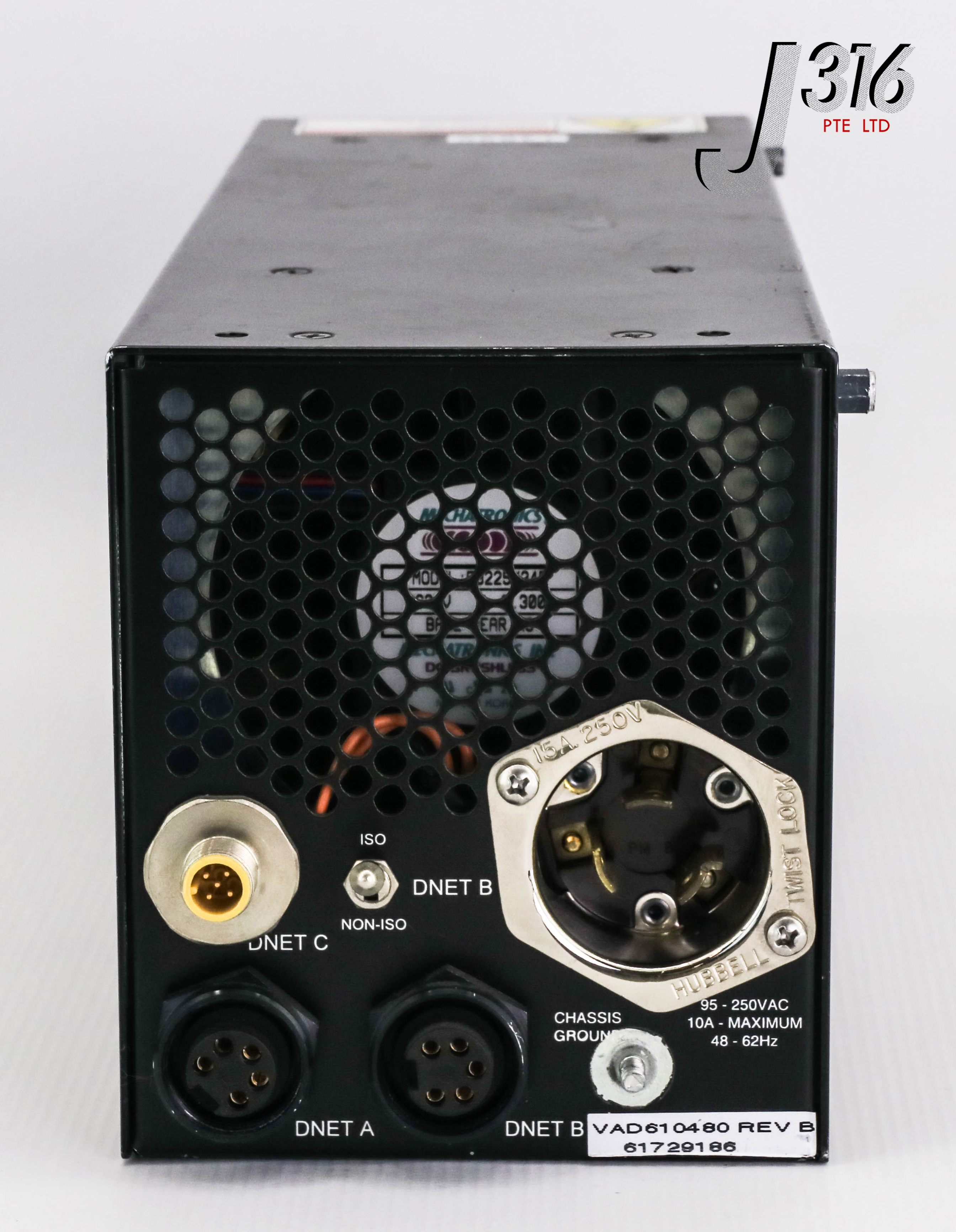 14896 APPLIED MATERIALS NETWORK POWER MODULE, 95-250VAC, 48-62HZ